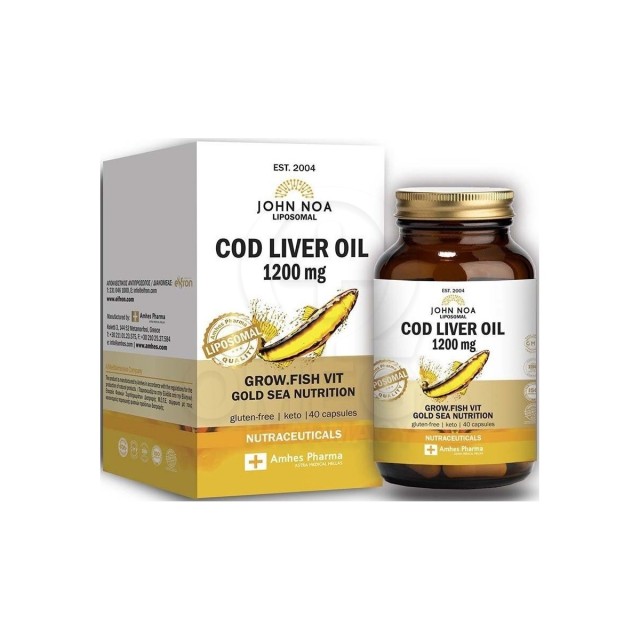 John Noa Liposomal Cod Liver 1200mg 40caps