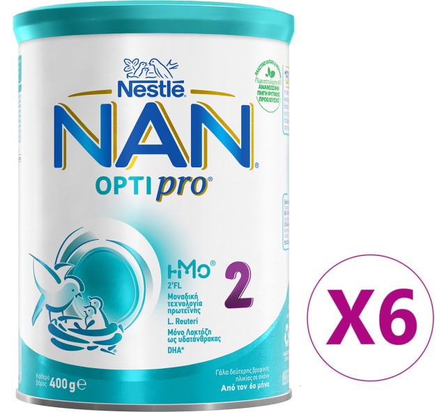 Nestle Nan Optipro 2 6x400gr