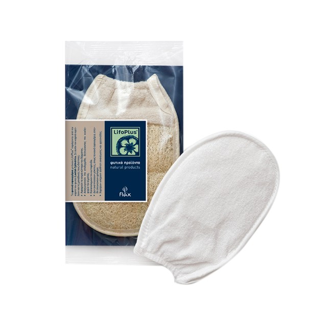 Lifoplus Loofah Sponge Mitt Classic, Γάντι Λούφας Μπάνιου Κλασσικό