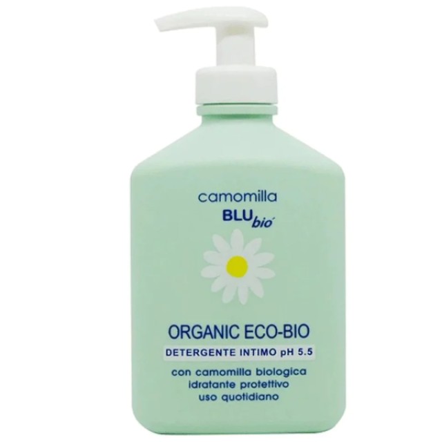 Camomilla Blu Organic Eco – Bio Intimate Wash Υγρό Καθαρισμού Eυαίσθητης Περιοχής pH5.5, 300ml