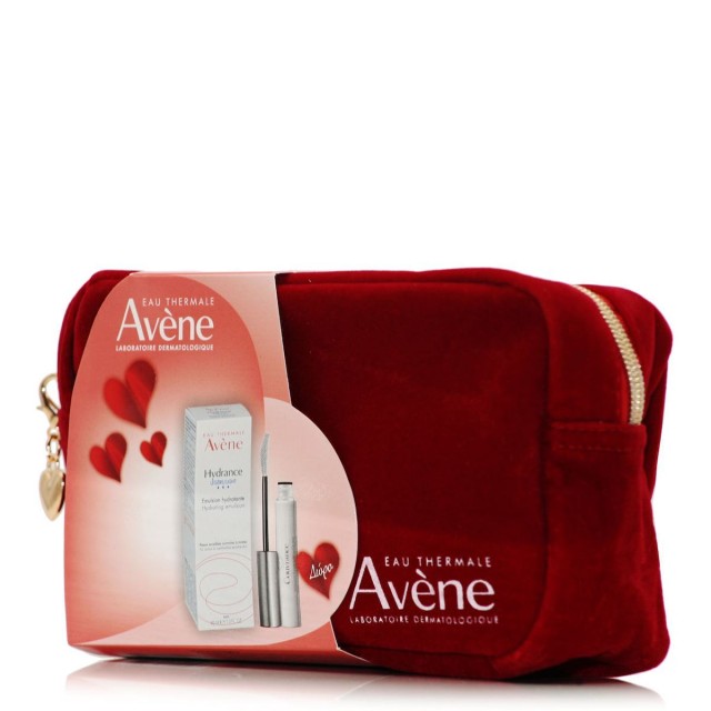 Avene Promo Hydrance Light Ενυδατική Κρέμα Προσώπου 40ml & Δώρο Couvrance High Tolerance Mascara Μαύρη 7ml & Δώρο Κόκκινο Νεσεσέρ 1τμχ