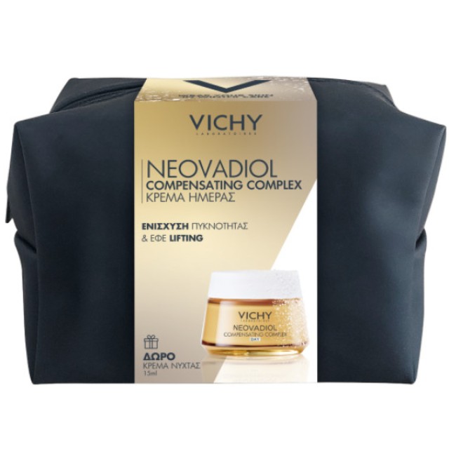 Vichy Promo Neovadiol Compensating Complex Κρέμα Ημέρας, 50ml & Δώρο Neovadiol Magistral Night Cream Κρέμα Νύχτας, 15ml & Νεσεσέρ, 1τεμ, 1σετ