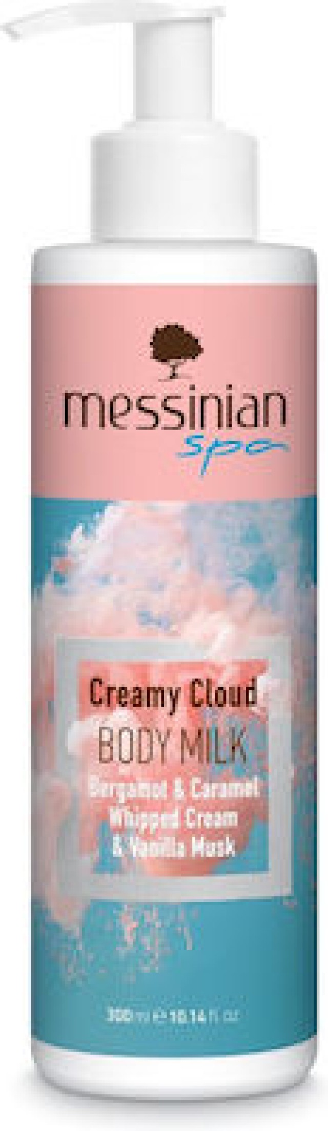 Messinian Spa Creamy Cloud Ενυδατική Κρέμα Σώματος με Aloe Vera 300ml