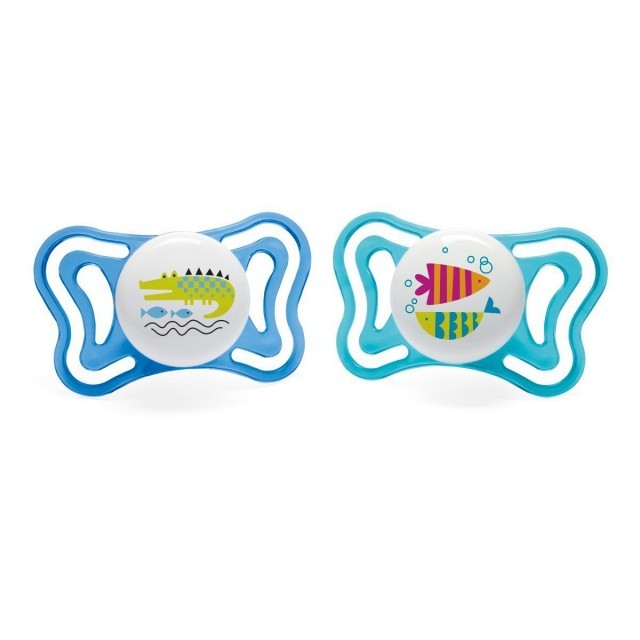 Chicco Physio Forma Light Πιπίλα Σιλικόνης Μπλε 16-36m 2τμχ