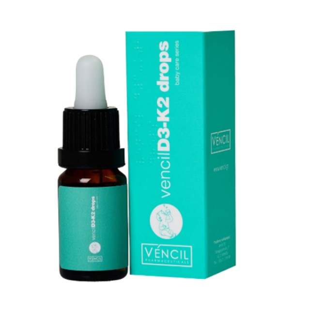 Vencil D3-K2 Drops, 10ml