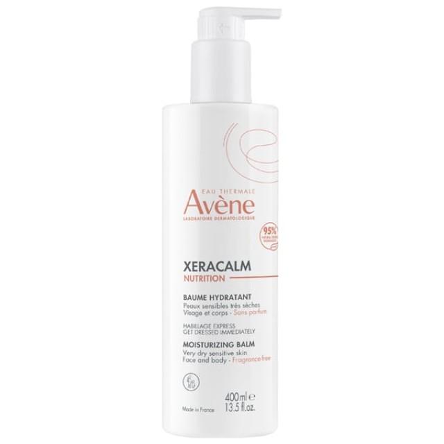 Avene XeraCalm Nutrition Moisturizing Balm Ενυδατικό & Καταπραϋντικό Βάλσαμο για Πρόσωπο & Σώμα, 400ml