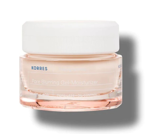 Korres Pomegranate Pore Βlurring Gel Moisturizer Ρυθμιστική Κρέμα Ενυδάτωσης Για Λιπαρές & Μικτές Επιδερμίδες 40ml