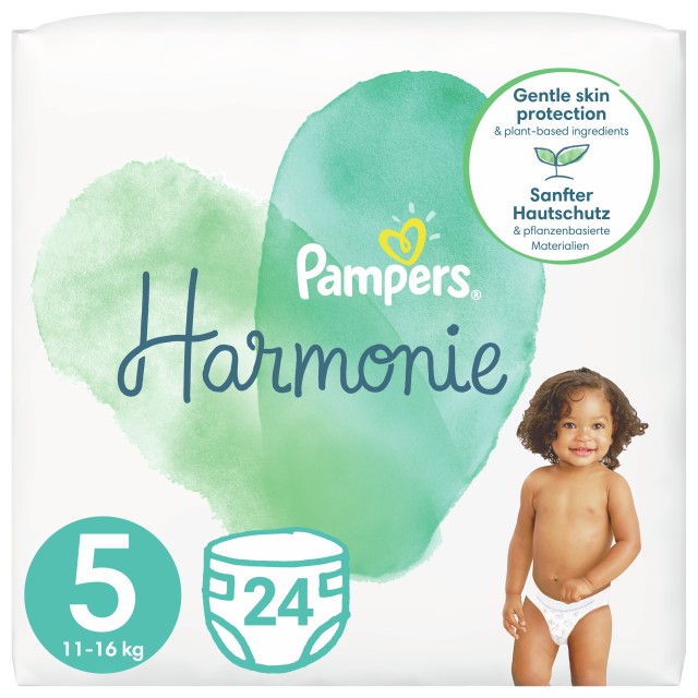 Pampers Harmonie No5 Value Pack (11-16kg) 24τμχ