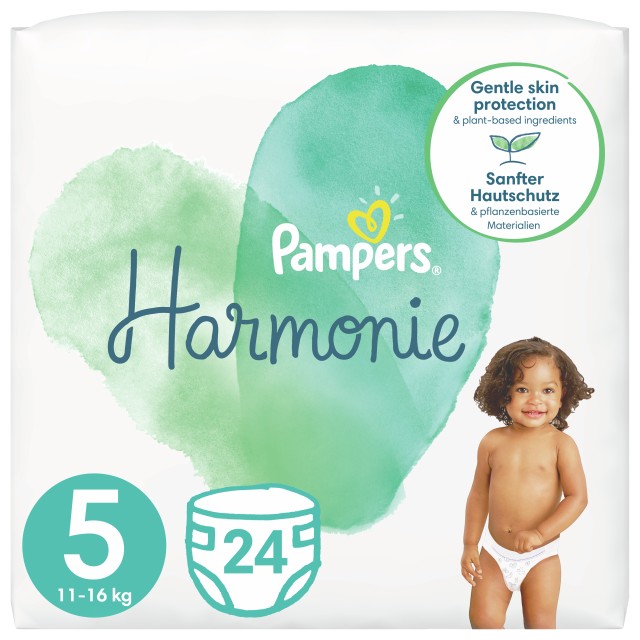 Pampers Harmonie No5 (11-16kg) 24τμχ