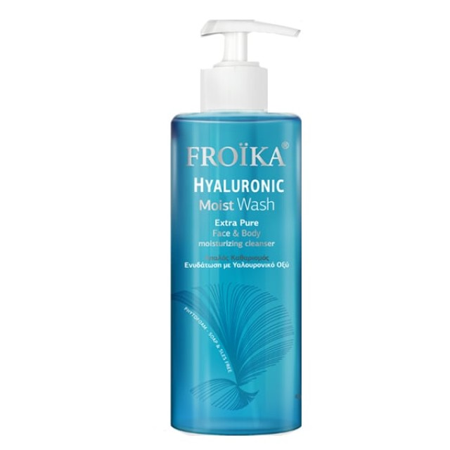 Froika Hyaluronic Moist Wash Ενυδατικό Υγρό Καθαρισμού για Πρόσωπο & Σώμα, 400ml