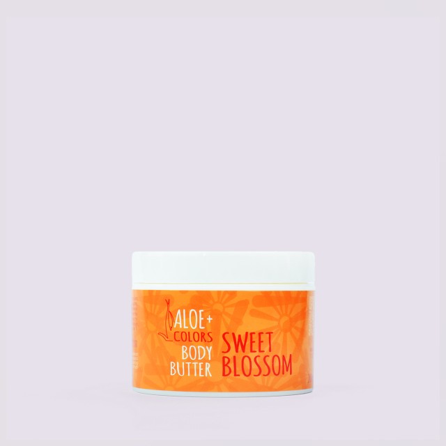 Aloe+ Colors Sweet Blossom Body Butter Ενυδατικό Βούτυρο Σώματος Με Άρωμα Βανίλια-Πορτοκάλι 200ml