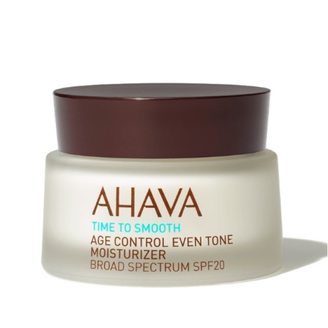 Ahava Time to Smooth Age Control Even Tone Moisturizer Αντιγηραντική Κρέμα Ημέρας SPF20 50ml