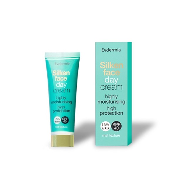 Evdermia (Face) Silken Face Day Cream SPF40 50ml
