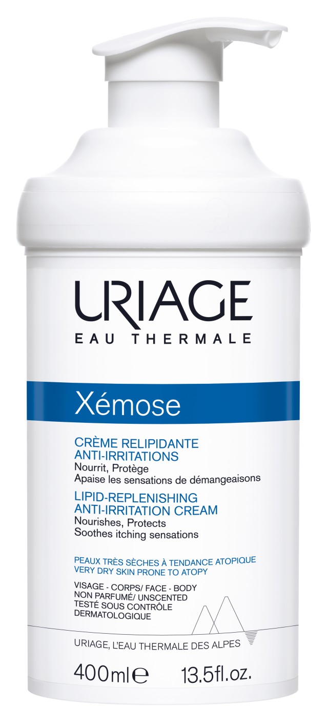 Uriage Xemose Creme Relipidante Anti-irritations Κρέμα Προσώπου & Σώματος για το Πολύ Ξηρό με Τάση Ατοπίας Δέρμα 400ml