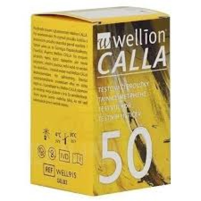 Wellion Calla Ταινίες Μέτρησης Σακχάρου 50τμχ