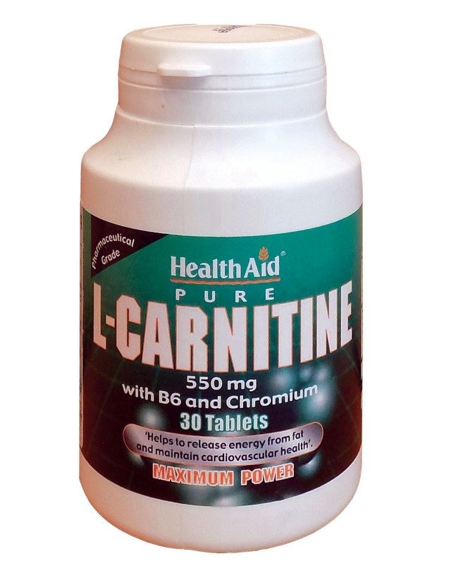 Health Aid L-Carnitine 550mg 30tabs