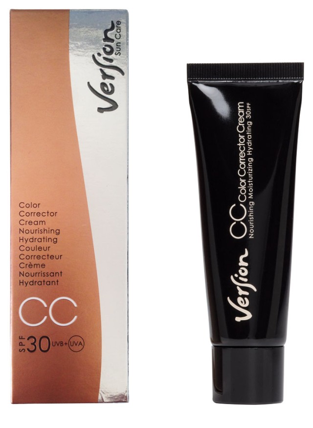 Version Derma CC Cream SPF30 Πολυδραστική Κρέμα Προσώπου με Χρώμα 50ml