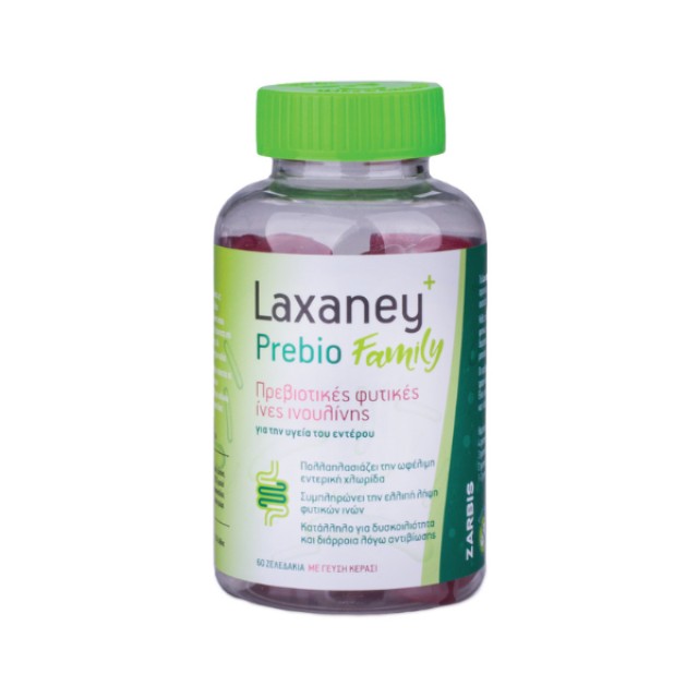 Zarbis Laxaney Prebio Family, 60gummies