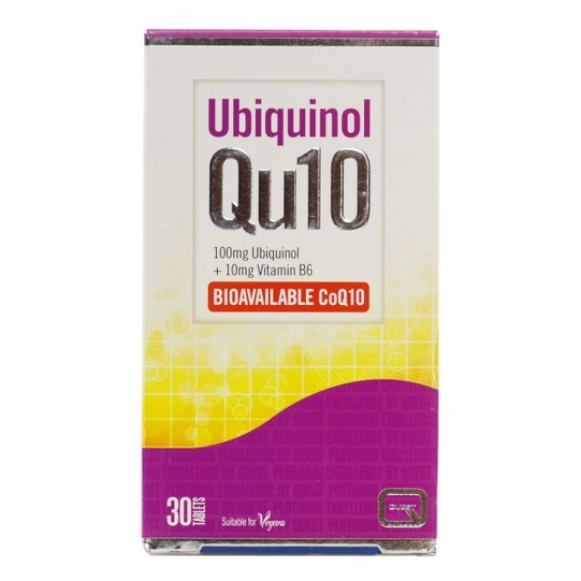 Quest Ubiquinol Q10 100mg + B610mg 30tabs