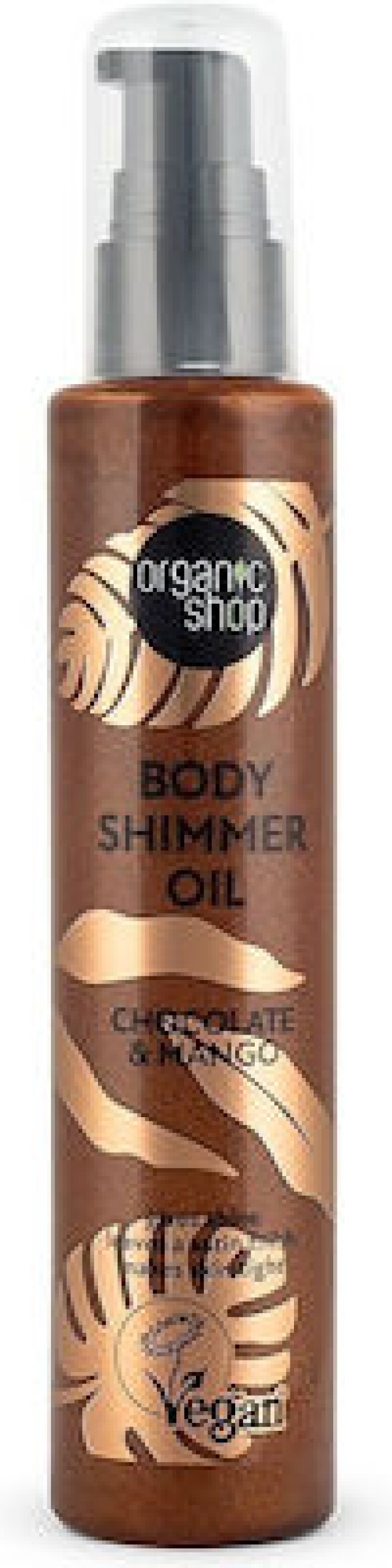 Natura Siberica organic Shop Λάδι Σώματος με Λάμψη Chocolate & Mango 100ml