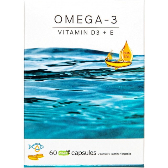 Vencil Omega 3 Plus D3 & E 60caps