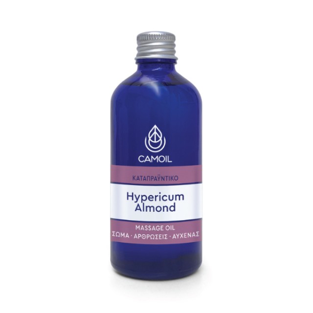 ZARBIS Camoil Hypericum Almond Massage Oil Καταπραϋντικό Έλαιο Μασάζ, 100ml