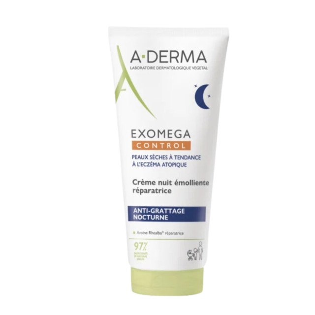 Aderma Exomega Control Repairing Anti-Scratching Night Cream 200ml