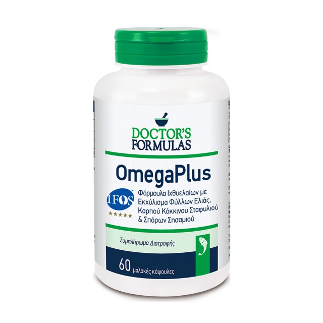 DOCTORS FORMULAS OmegaPlus 60 μαλακές κάψουλες