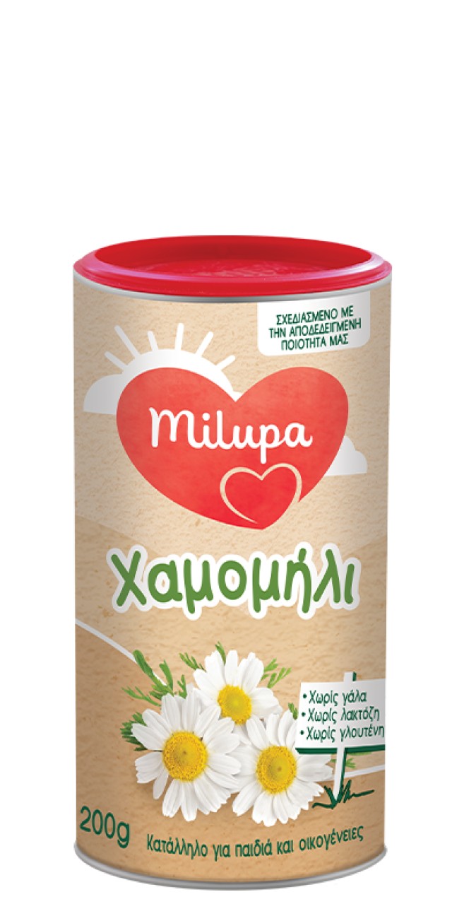 Milupa Ρόφημα Χαμομηλιού 200gr