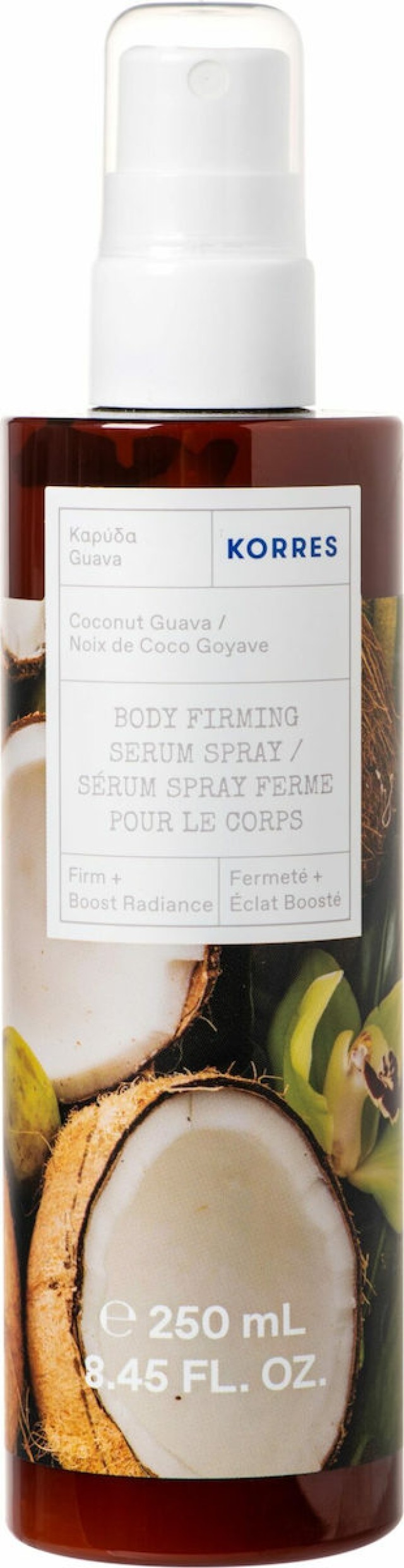 Korres Body Firming Serum Spray Καρύδα Guava 250ml
