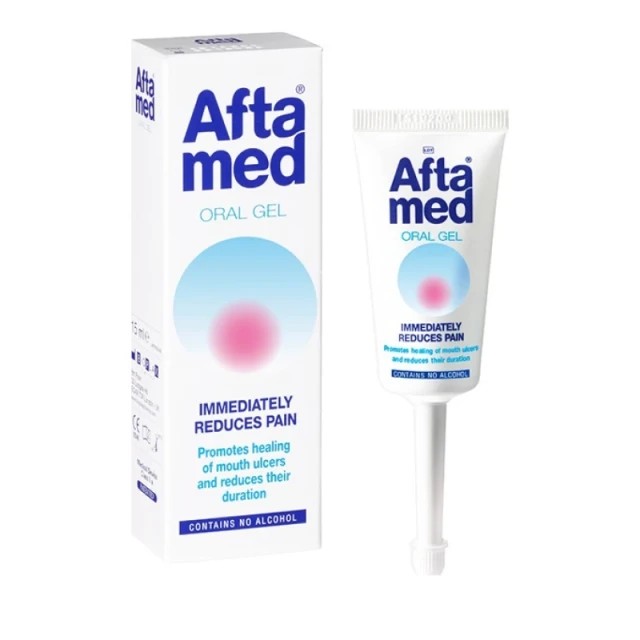 AFTAMED GEL 15ML ΚΑΤΑ ΤΩΝ ΣΤΟΜΑΤΙΚΩΝ ΕΛΚΩΝ (ΑΦΘΕΣ)