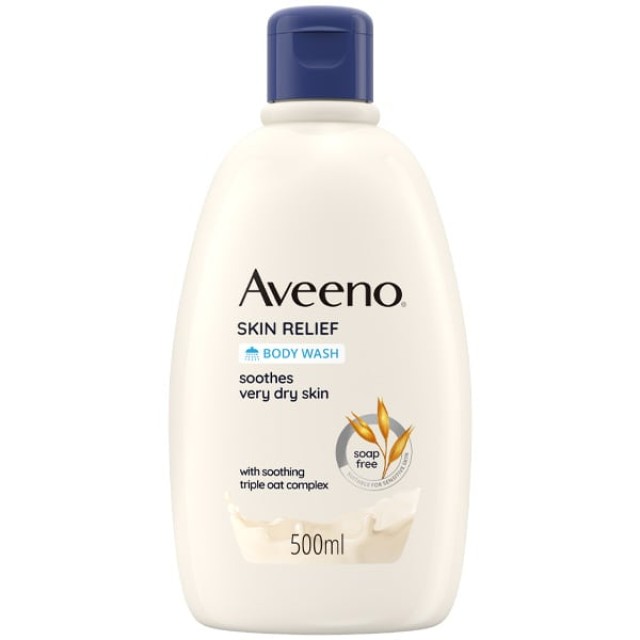 Aveeno Skin Relief Body Wash Ενυδατικό Υγρό Καθαρισμού Σώματος, 500ml