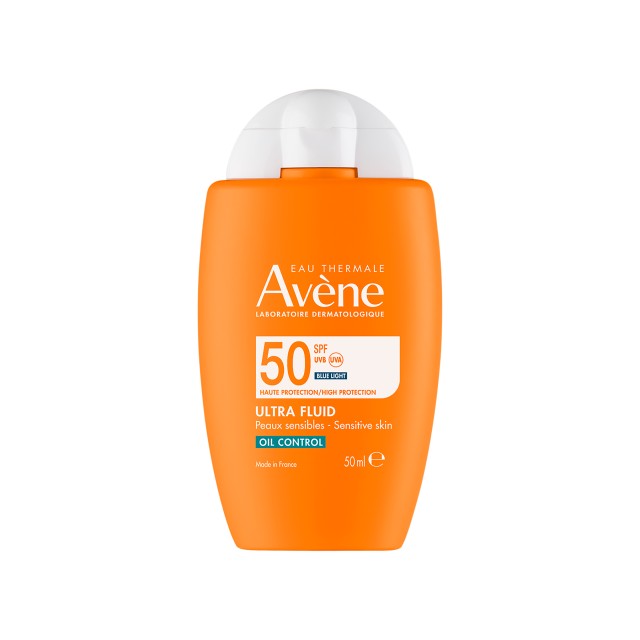 Avene Ultra Fluid Oil Control SPF50 Αντηλιακό Προσώπου κατά της Φωτογήρανσης 50ml