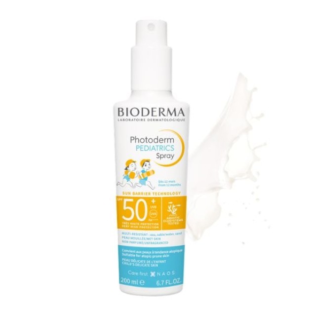 Bioderma Photoderm Pediatrics Spray Αντηλιακό για Παιδιά SPF50+, 200ml