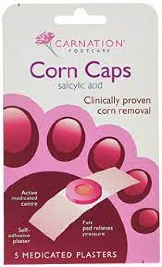 Vican Carnation Corn Caps Επιθέματα Αφαίρεσης Κάλων 5τμχ