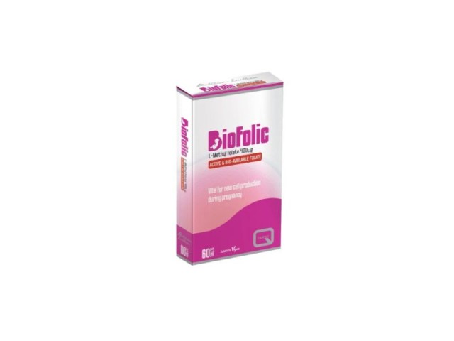 Quest Platinum Excellence BioFolic 400mg, 60tabs