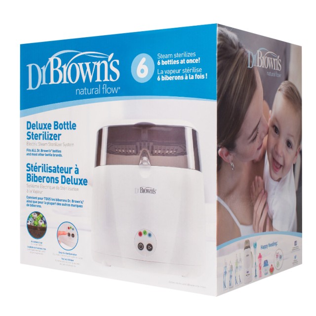 Dr. Browns AC 043 Hλεκτρικός Aποστειρωτής Ατμού Led