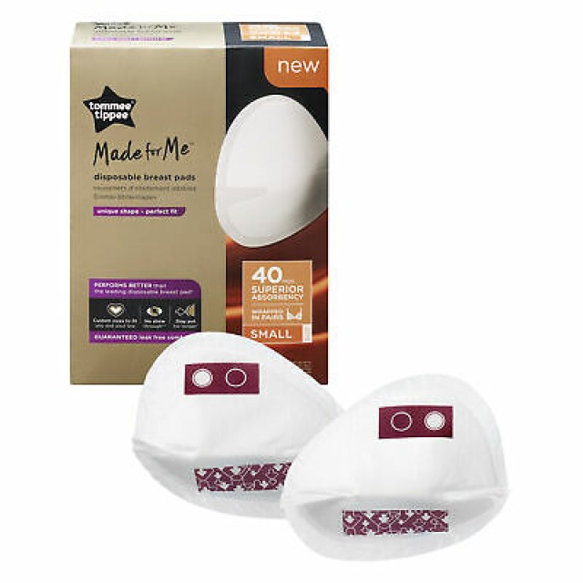 Tommee Tippee Επιθέματα Στήθους Small 40τμχ