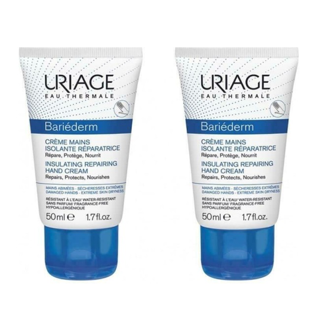 Uriage Promo Bariederm Cica Hand Cream 2x50ml