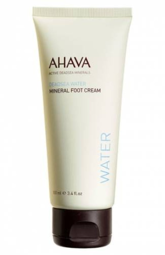 Ahava Dead Sea Water Mineral Foot Cream Βελούδινη Κρέμα Ποδιών 100ml