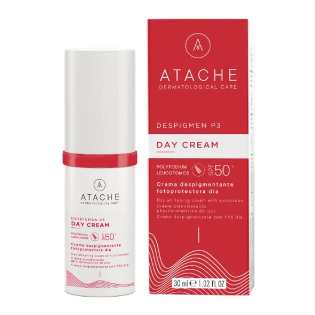 Atache Despigmen P3 SPF50+ Day Cream Κρέμα Ημέρας με Αντιηλιακή Προστασία Εντάντια στις Πανάδες με Ματ Υφή, 30ml