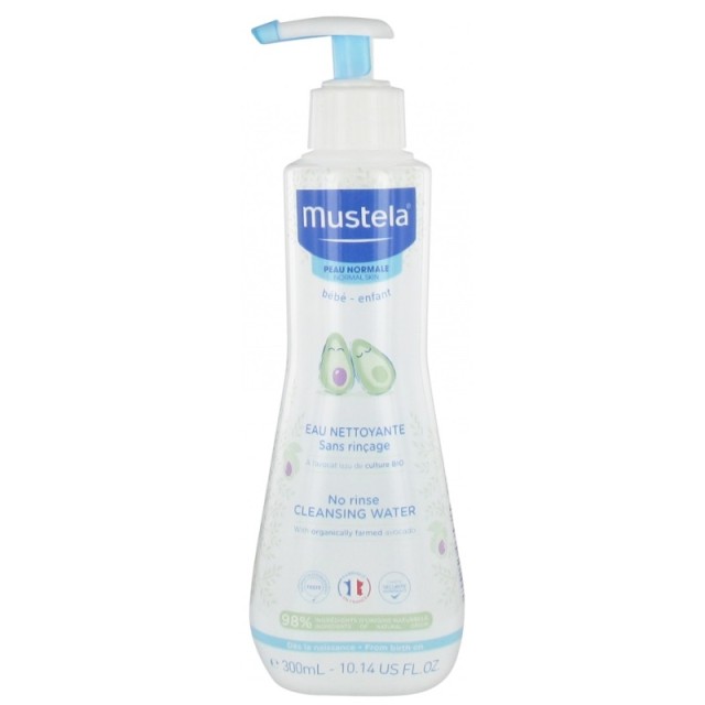 Mustela No-Rinse Cleansing Water Νερό Καθαρισμού Χωρίς Ξέβγαλμα 300ml