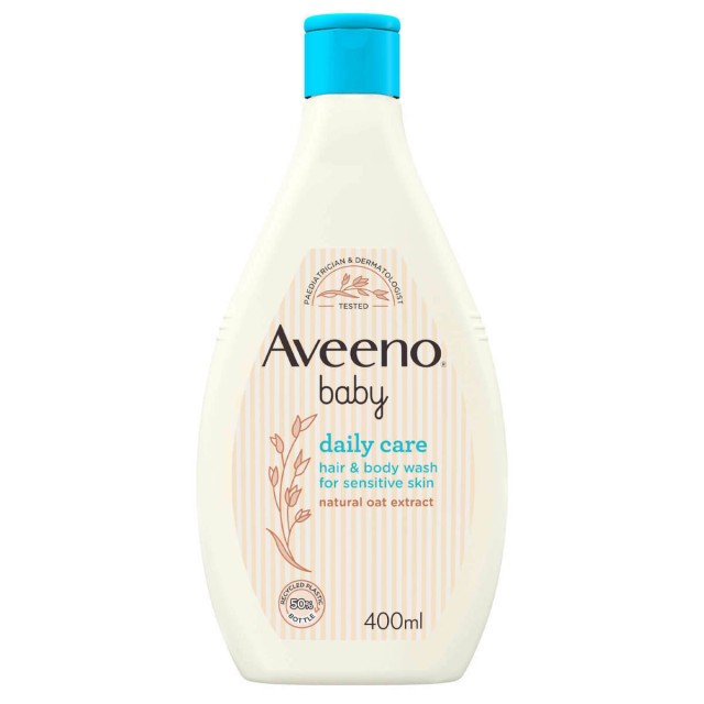 Aveeno Baby Daily Care Απαλό Βρεφικό Αφρόλουτρο 400ml