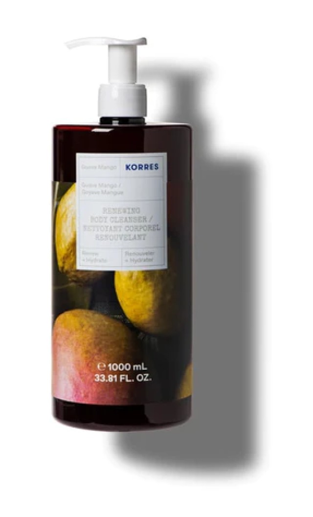 Korres Guava Mango Body Cleanser Αφρόλουτρο Μάνγκο 1lt