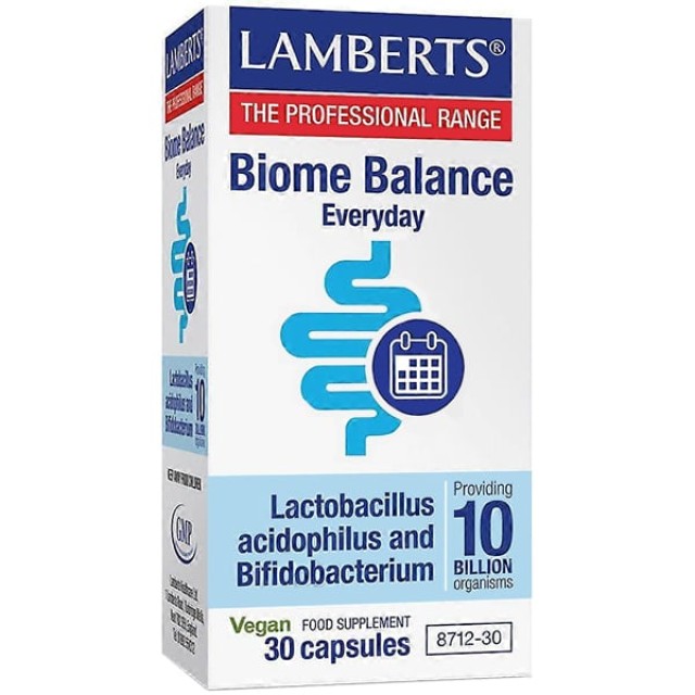 Lamberts Biome Balance Everyday Προβιοτικά 30 κάψουλες