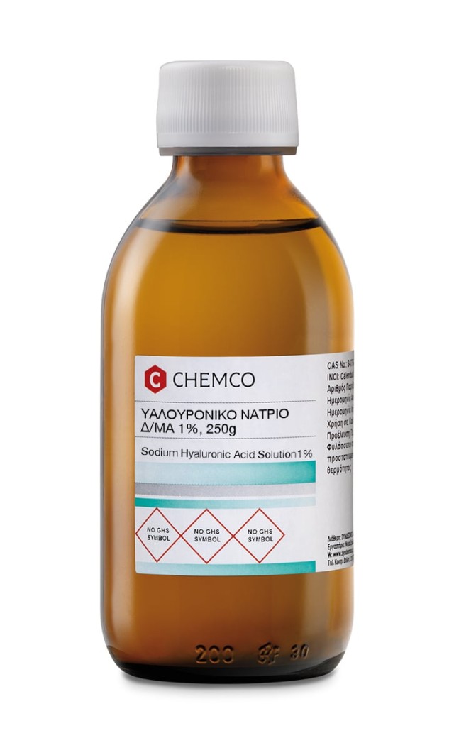 Chemco Υαλουρονικό  Νάτριο Διάλυμα 1% 250gr