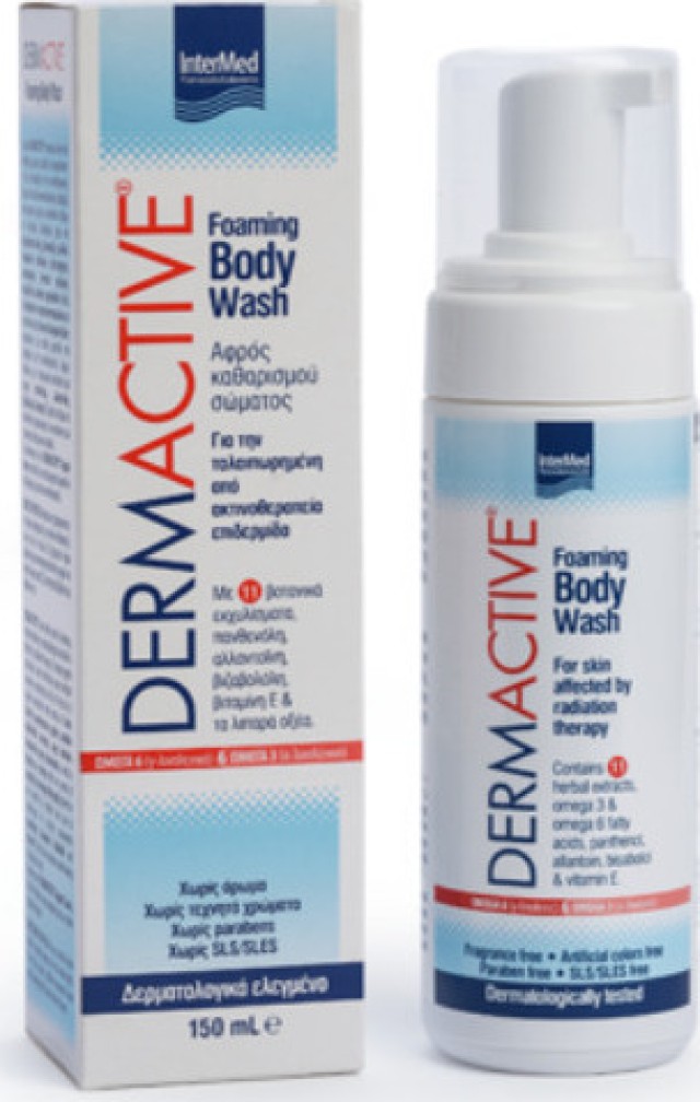 Intermed DermActive Foaming Body Wash Αφρός Καθαρισμού Σώματος 150ml