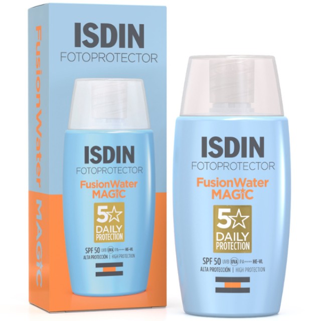 ISDIN Fotoprotector Fusion Water Magic Αντηλιακό Προσώπου SPF50, 50ml