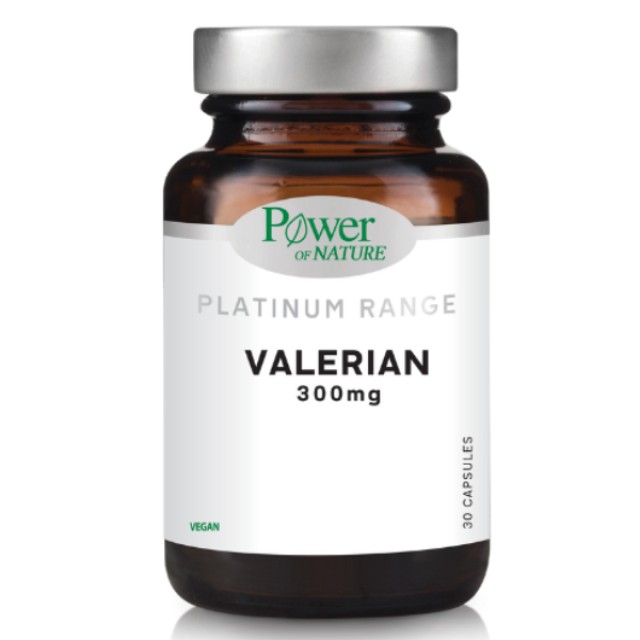 Power οf Nature Platinum Range Valerian 300mg, 30caps