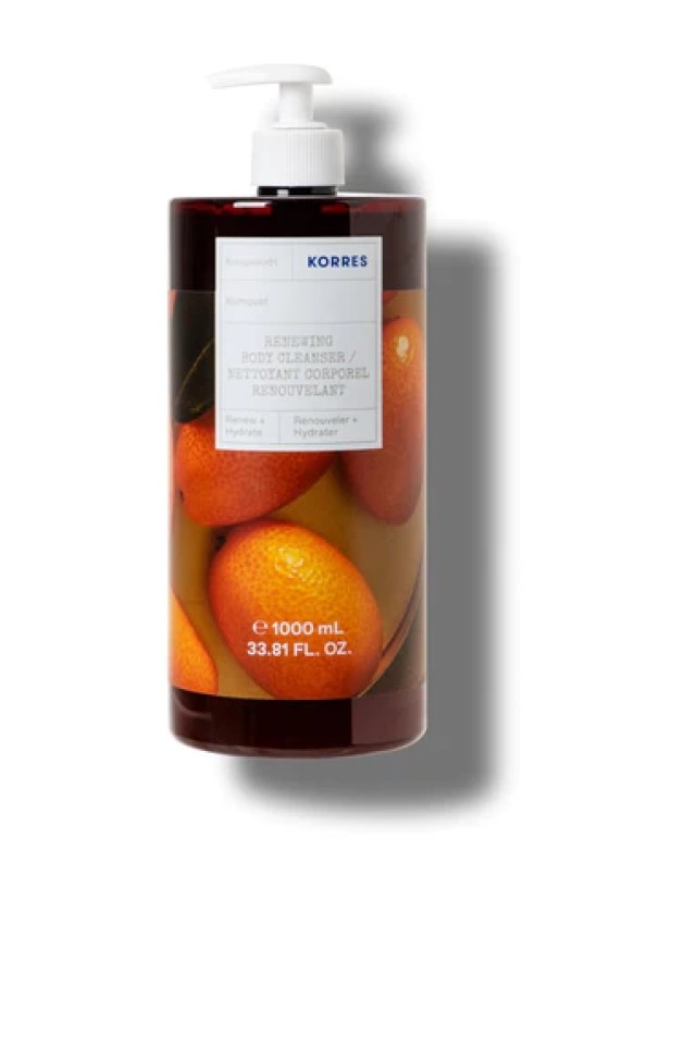 Korres Kumquat Body Cleanser Αφρόλουτρο Κουμκουάτ 1lt